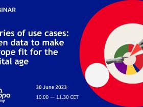 Stories of use cases: Open data to make Europe fit for the digital age